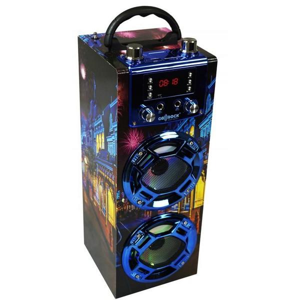 ALTAVOZ BLUETOOTH KARAOKE GO-ROCK WSK125 STREET